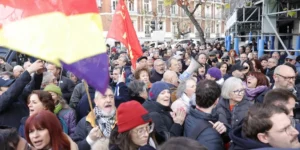 Venezuela no está sola: masiva protesta en Madrid contra la ofensiva de Washington