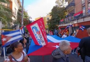 La principal central obrera de Italia se moviliza en defensa de Cuba